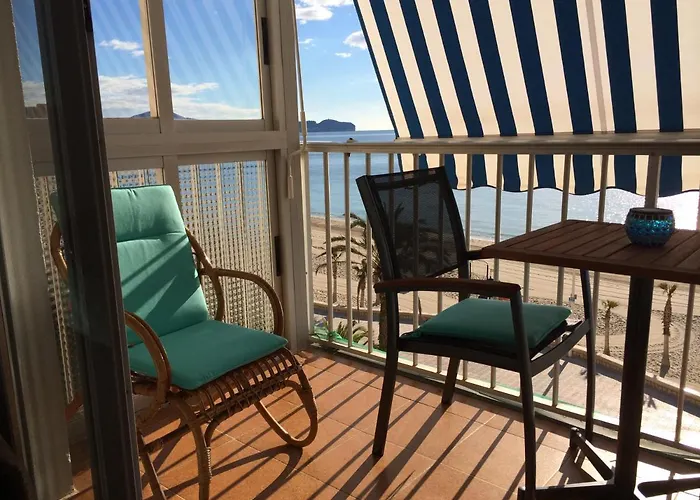 Medi Playa Primera Linea Con Piscina Lägenhet Calpe