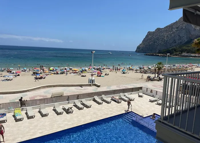Medi Playa Primera Linea Con Piscina * Calpe