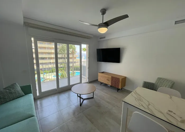 Lägenhet Medi Playa Primera Linea Con Piscina Calpe